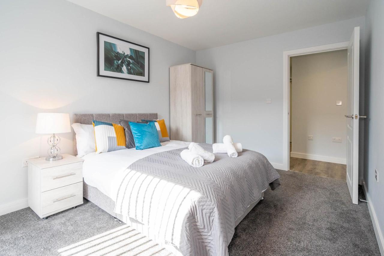 New Build - 2 Bed Snug Modern Apartment - Juliet Balcony - Roof Top Terrace - Digbeth, Birmingham City Centre - Free Netflix & Smart Tv Luaran gambar